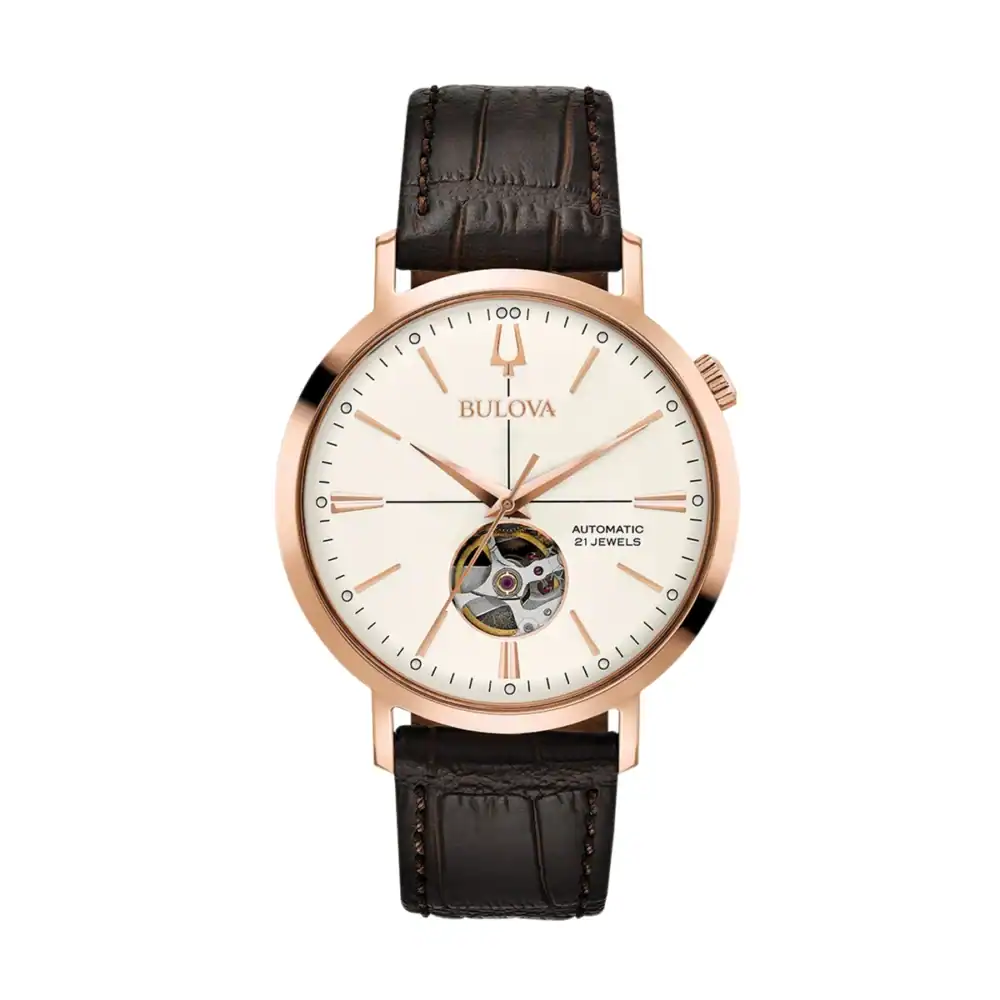 thearwatches-reloj-bulova-97A136 Reloj Bulova Classic Automatic Men's 41mm 97A136