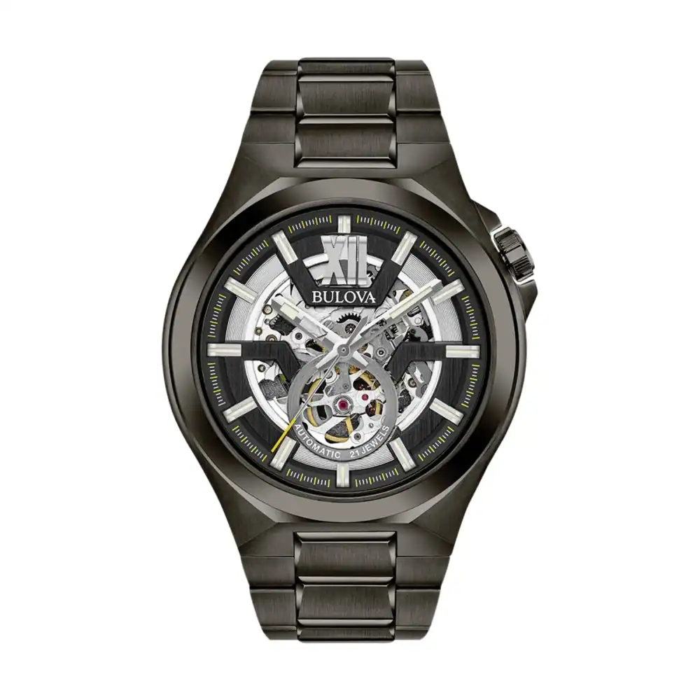 thearwatches-reloj-bulova-98A179 Reloj Bulova Classic Automatic Men's 46mm 98A179