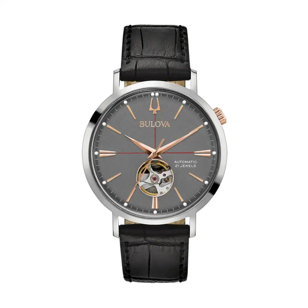 thearwatches-reloj-bulova-98A187 Reloj Bulova Classic Automatic Men's 41mm 98A187