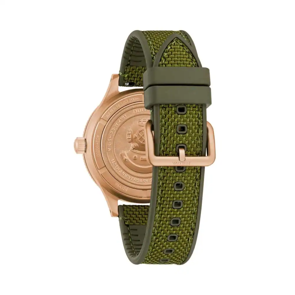 thearwatches-reloj-bulova-98A324_3 Reloj Bulova Mens Watch MIL-SHIPS Bronze 150th Anniversary 41mm 98A324
