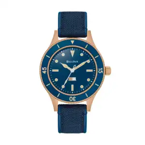 thearwatches-reloj-bulova-98A325 Reloj Bulova Mens Watch MIL-SHIPS Bronze 150th Anniversary 41mm 98A325