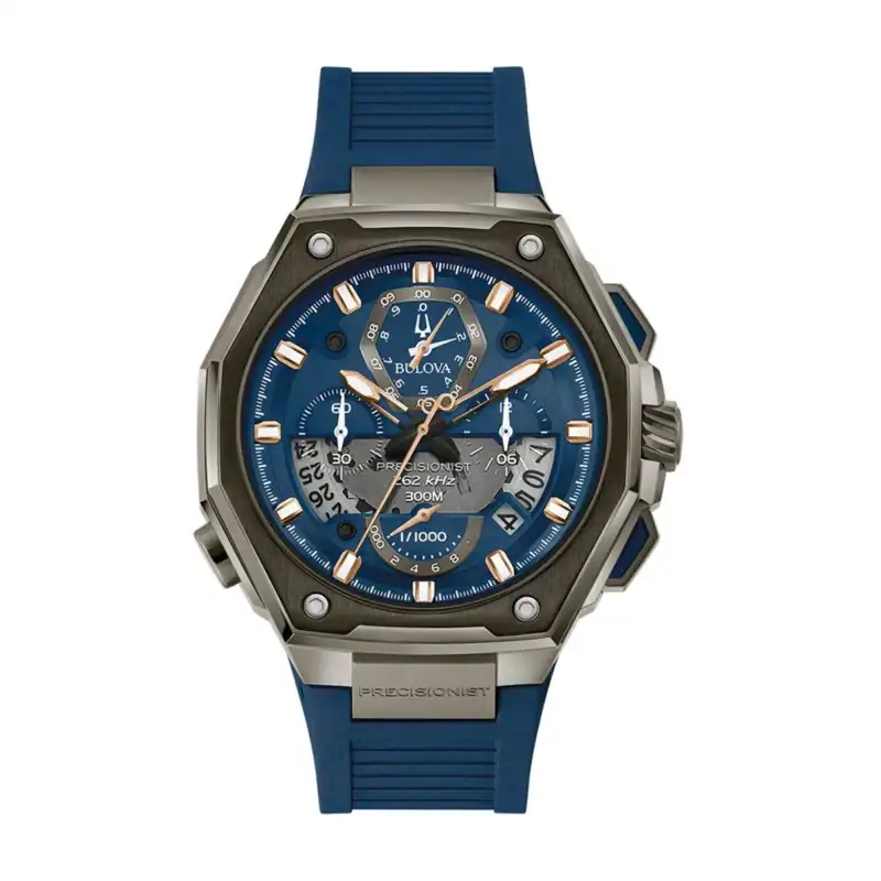 thearwatches-reloj-bulova-98B357 Reloj Bulova Precisionist Chronograph Mens Watch 46mm 98B357