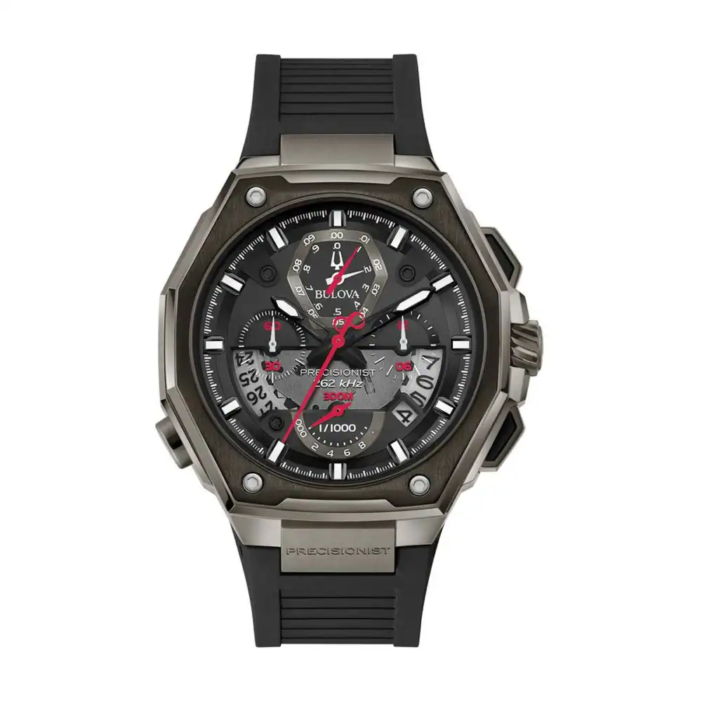 thearwatches-reloj-bulova-98B358 Reloj Bulova Precisionist Chronograph 46mm 98B358