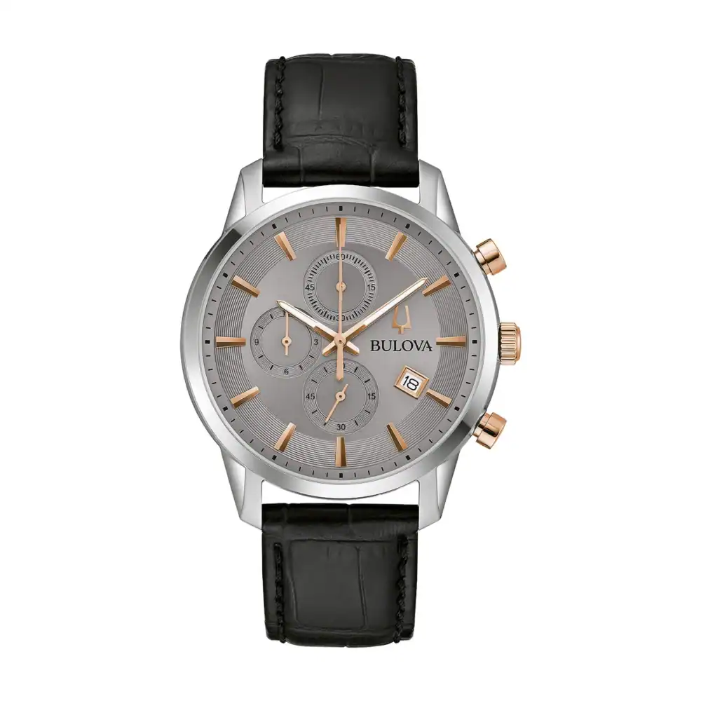 thearwatches-reloj-bulova-98B409 Reloj Bulova Sutton Chronograph Mens Watch 41mm 98B409