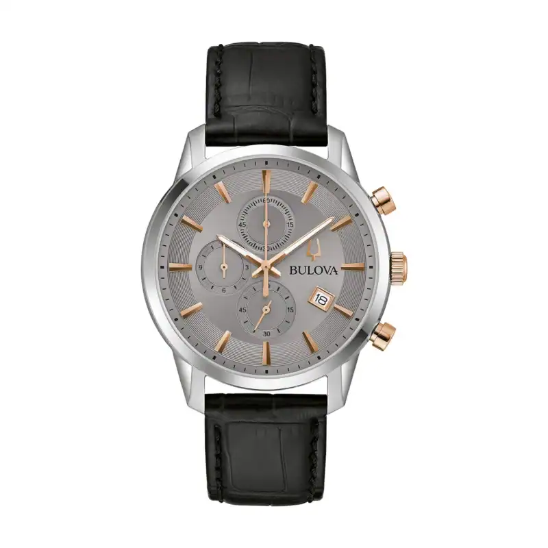 thearwatches-reloj-bulova-98B409 Reloj Bulova Sutton Chronograph Mens Watch 41mm 98B409