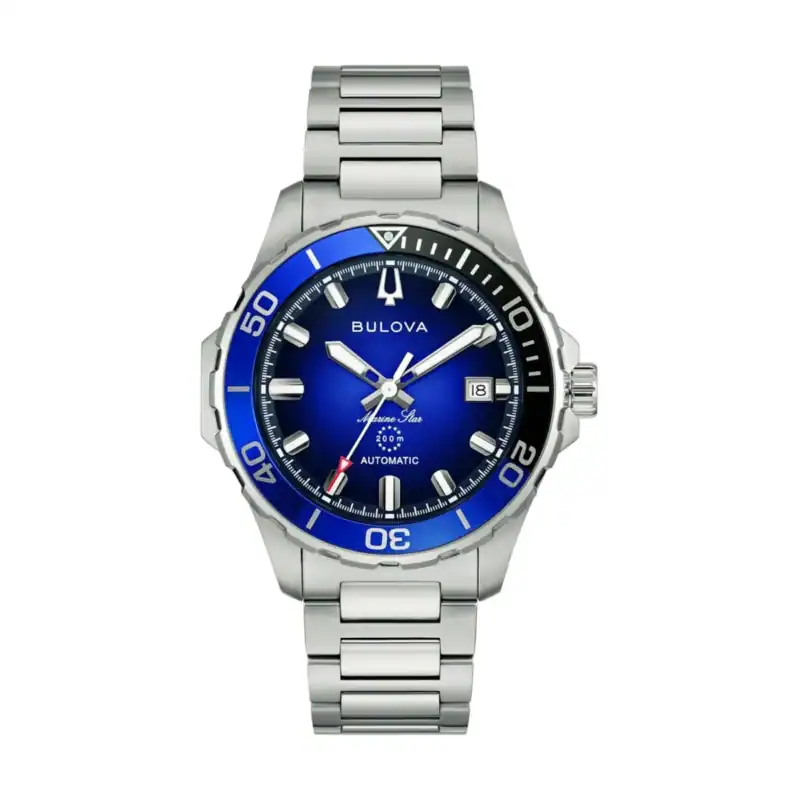 Reloj Bulova Mens Watch Marine Star Automatic 41mm 98B466