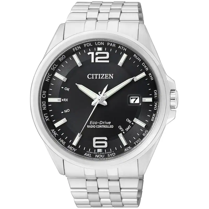 thearwatches-reloj-citizen-mid-15475 Reloj Citizen Eco-Drive Elegant CB0010-88E 4-Zones Radio Controlled Watch 43 mm 100M