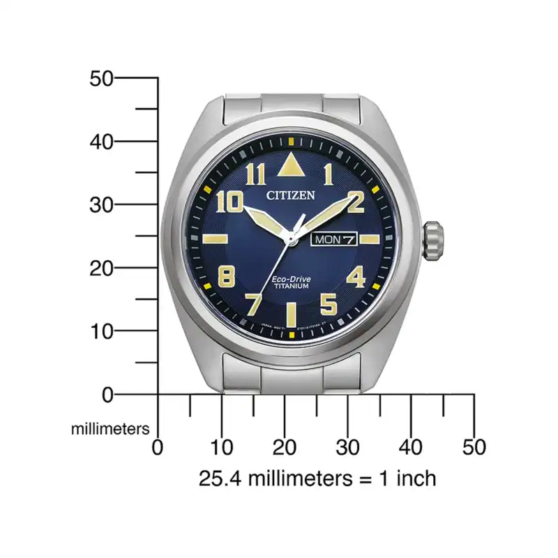 Reloj Citizen BM8560-88LE Eco-Drive Super-Titanium men`s 42mm 10ATM