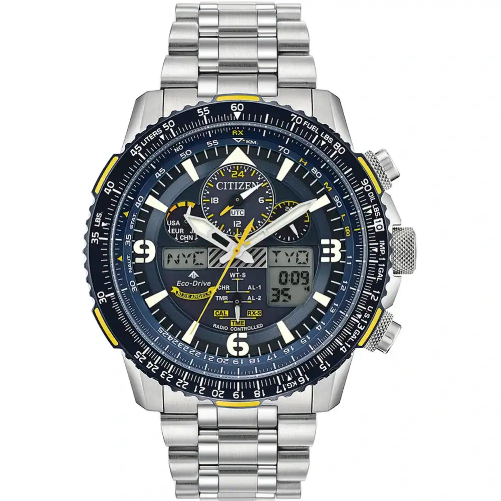 Reloj Citizen JY8078-52L Promaster-Sky Blue Angels Radio-Controlled Eco- Drive 45mm 20ATM