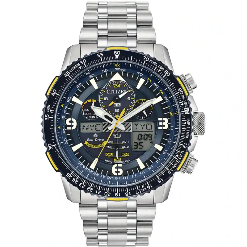 Reloj Citizen JY8078-52L Promaster-Sky Blue Angels Radio-Controlled Eco- Drive 45mm 20ATM