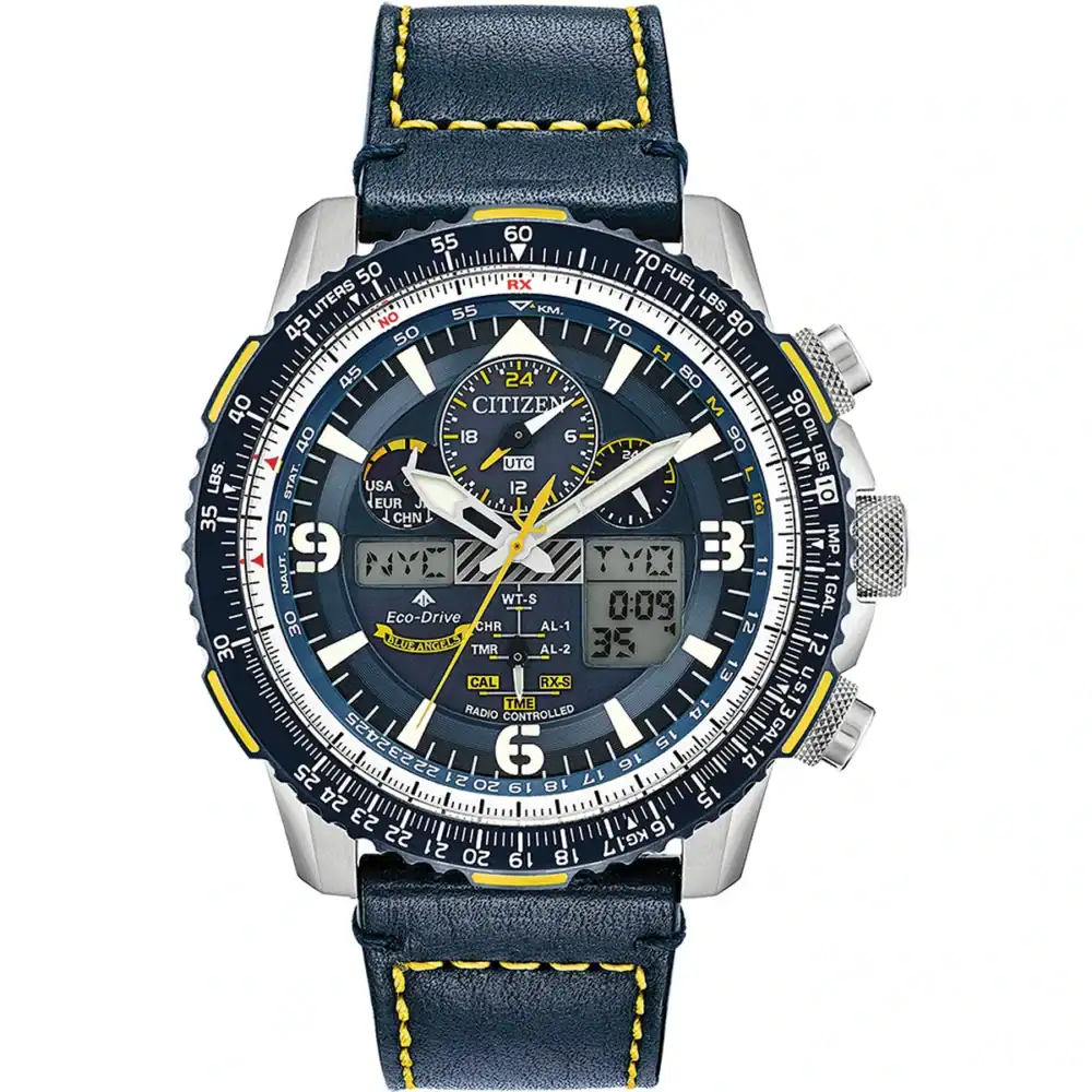 Reloj Citizen JY8078-01L Promaster-Sky Blue Angels Radio-Controlled Eco- Drive 45mm 20ATM