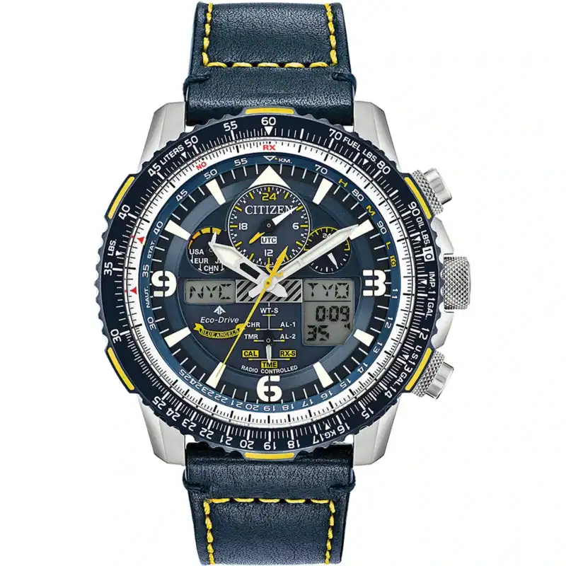 Reloj Citizen JY8078-01L Promaster-Sky Blue Angels Radio-Controlled Eco- Drive 45mm 20ATM