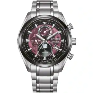 Reloj Citizen BY1018-80X Eco-Drive Moonphase Titanium Radio Controlled Mens Watch
