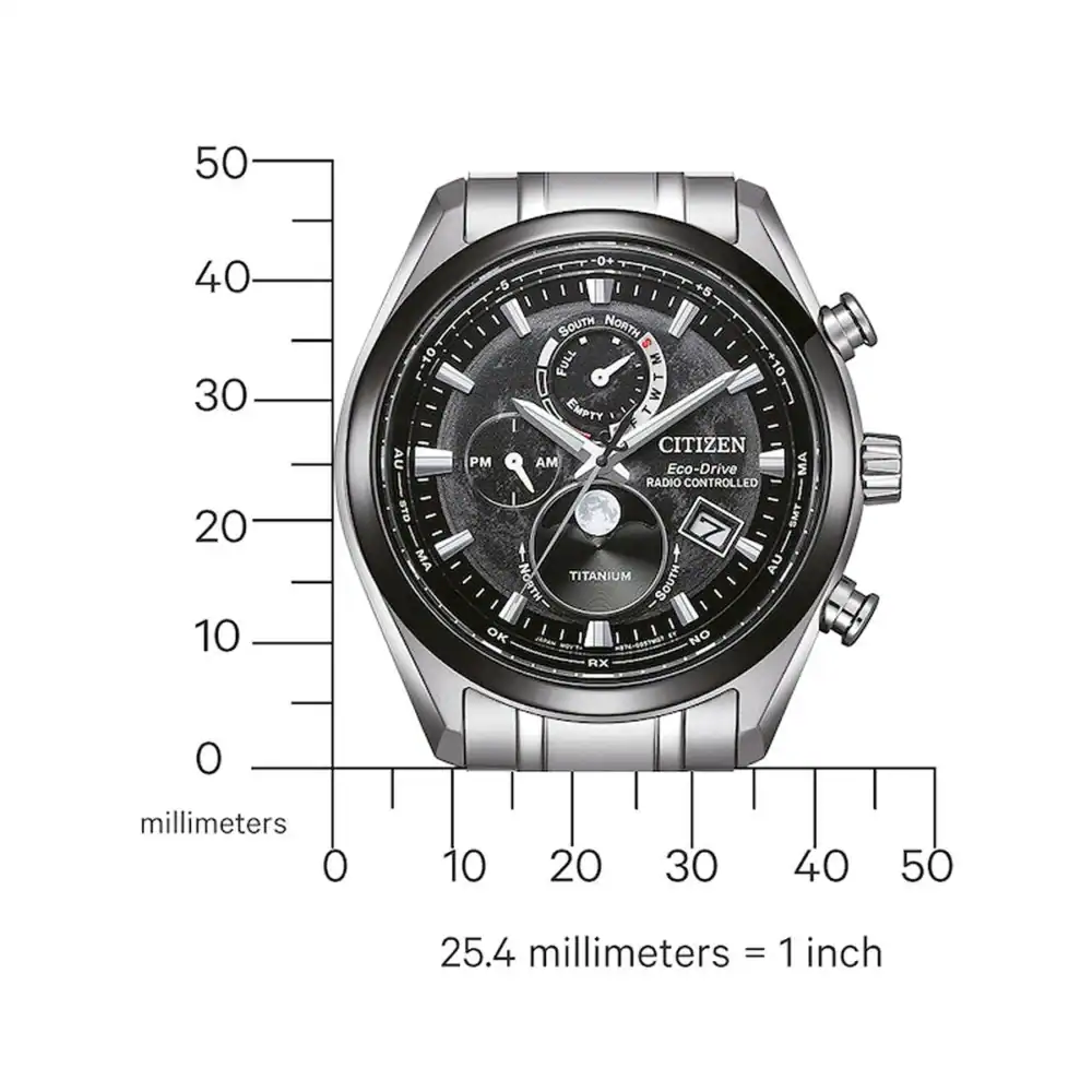 thearwatches-reloj-citizen-mid-39393_3 Reloj Citizen BY1018-80E Eco-Drive Moon Phase Titanium Radio Contr. Mens Watch