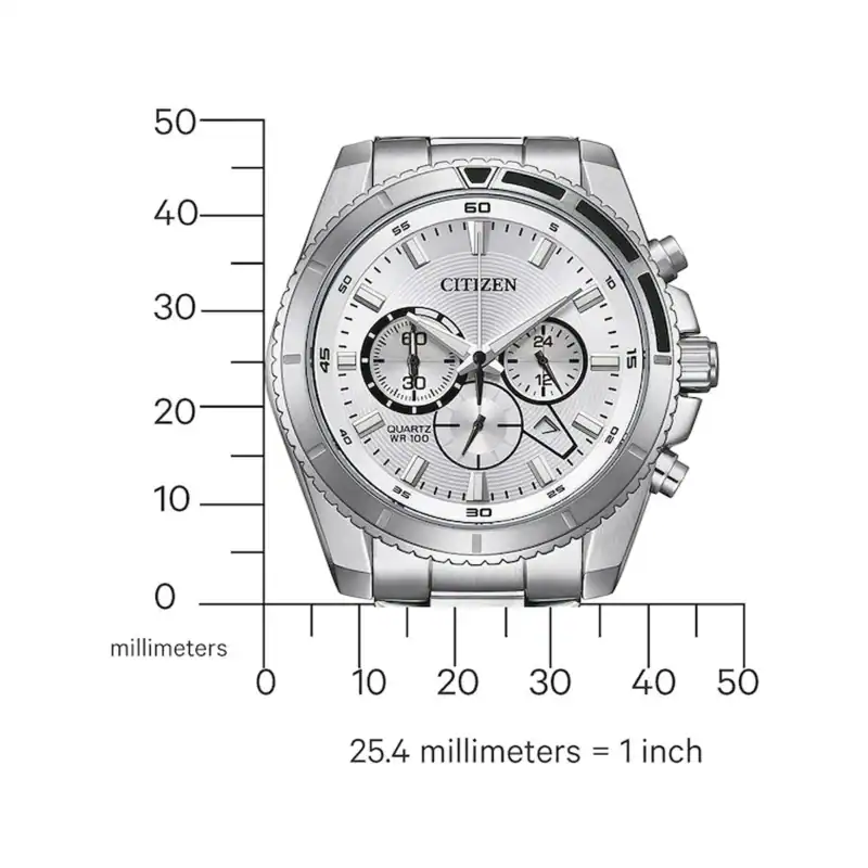 Reloj Citizen AN8200-50A Quartz Chronograph Mens Watch 44mm