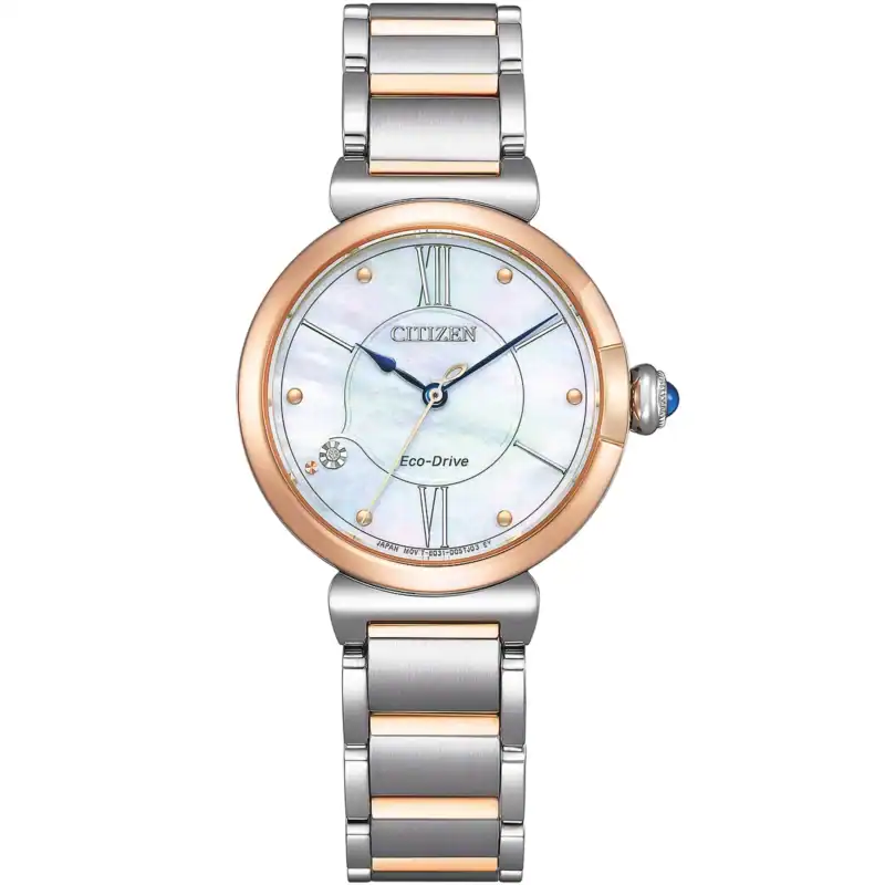 Reloj Citizen EM1074-82D Eco-Drive Elegance Ladies Watch 30mm 5ATM