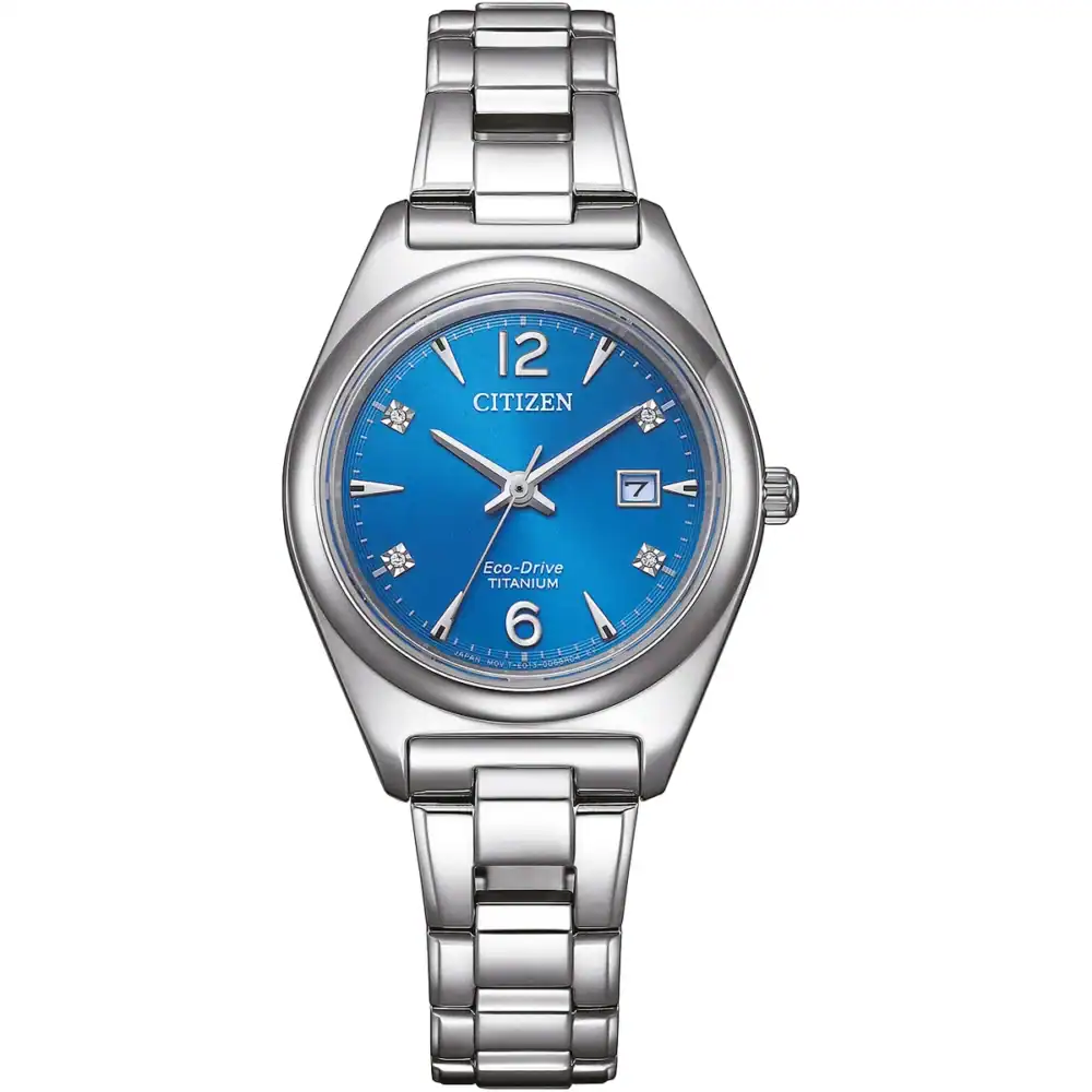 thearwatches-reloj-citizen-mid-39406 Reloj Citizen EW2601-81L Eco-Drive Titanium Ladies Watch 29mm 10ATM