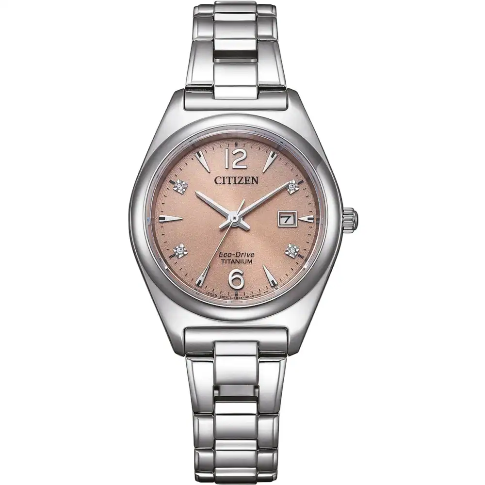 thearwatches-reloj-citizen-mid-39407 Reloj Citizen EW2601-81Z Eco-Drive Titanium Ladies Watch 29mm 10ATM