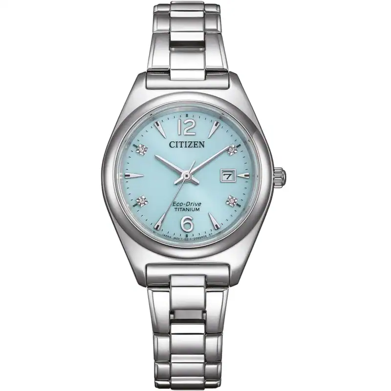 thearwatches-reloj-citizen-mid-39408 Reloj Citizen EW2601-81M Eco-Drive Titanium Ladies Watch 29mm 10ATM