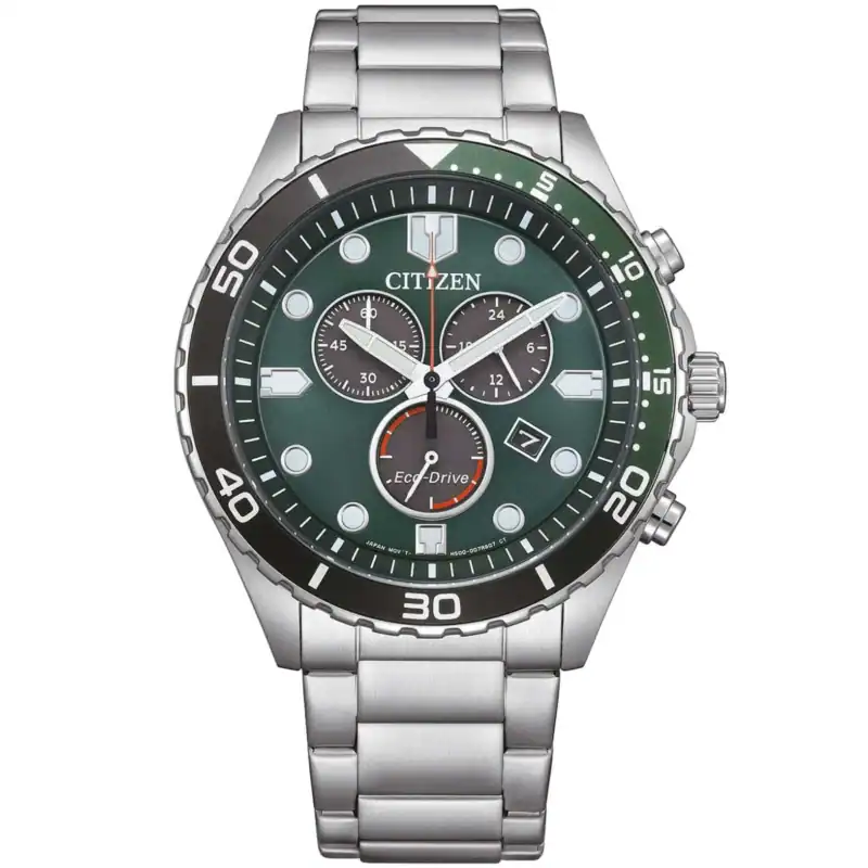 thearwatches-reloj-citizen-mid-40813 Reloj Citizen AT2561-81X Mens Watch Eco-Drive Chronograph 43mm 10ATM