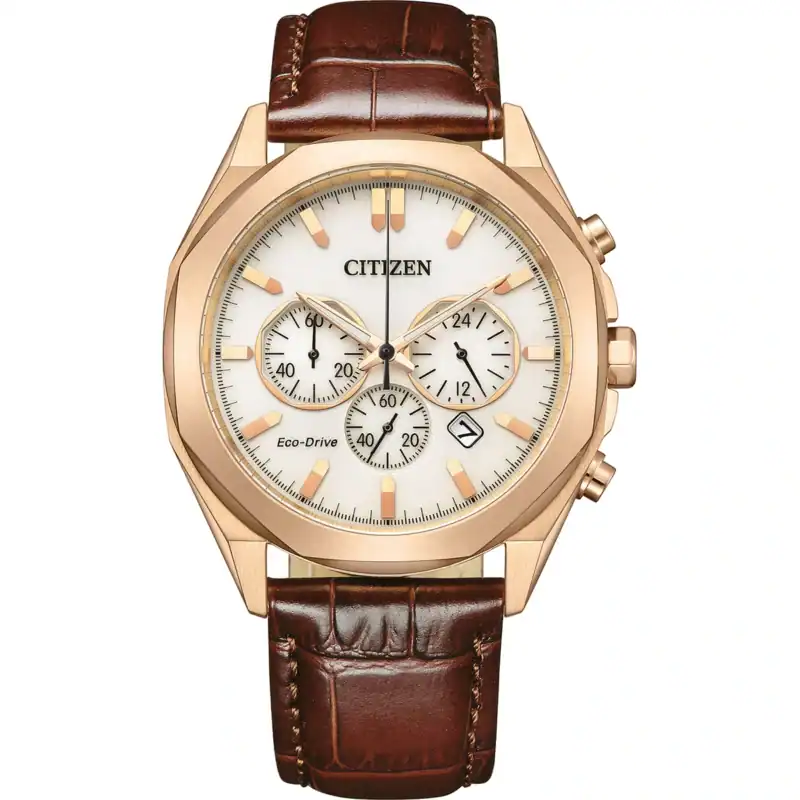 Reloj Citizen CA4593-15A Mens Watch Eco-Drive Chronograph 41mm 10ATM