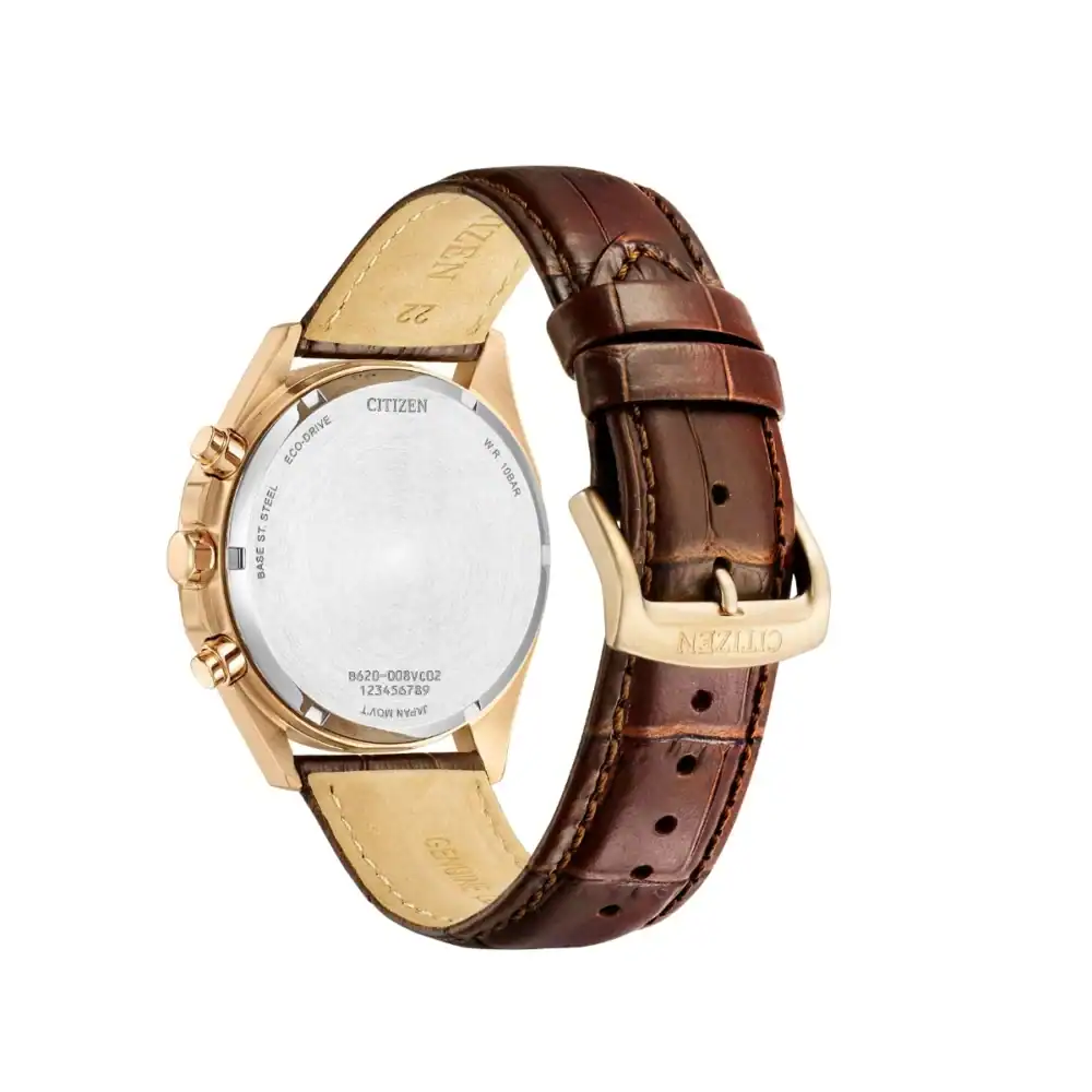 Reloj Citizen CA4593-15A Mens Watch Eco-Drive Chronograph 41mm 10ATM