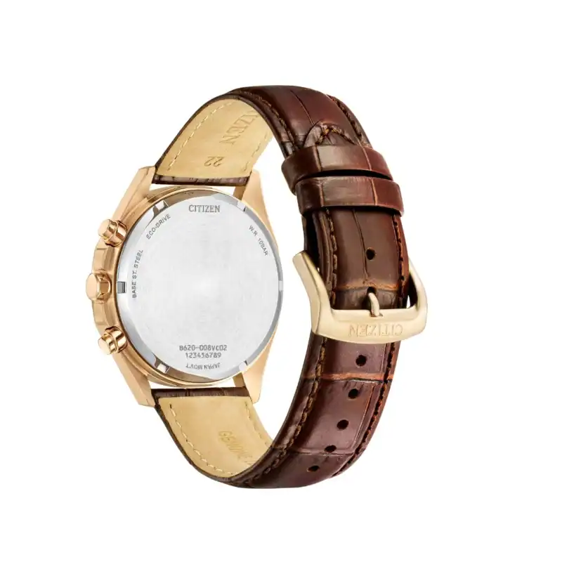 Reloj Citizen CA4593-15A Mens Watch Eco-Drive Chronograph 41mm 10ATM