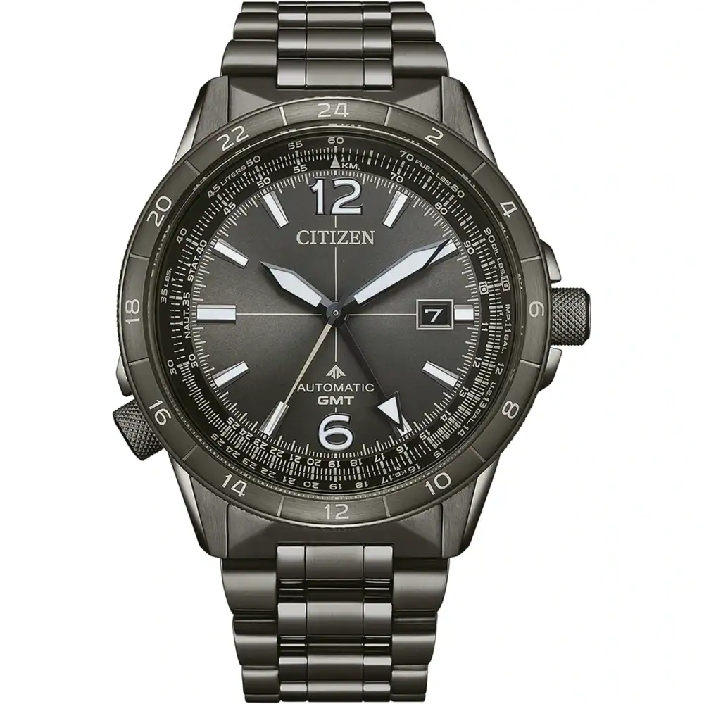 Reloj Citizen NB6045-51H Mens Watch Automatic GMT 44,5 mm 20ATM