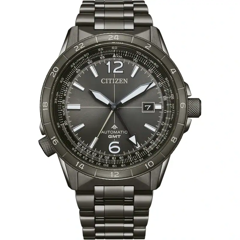 Reloj Citizen NB6045-51H Mens Watch Automatic GMT 44,5 mm 20ATM