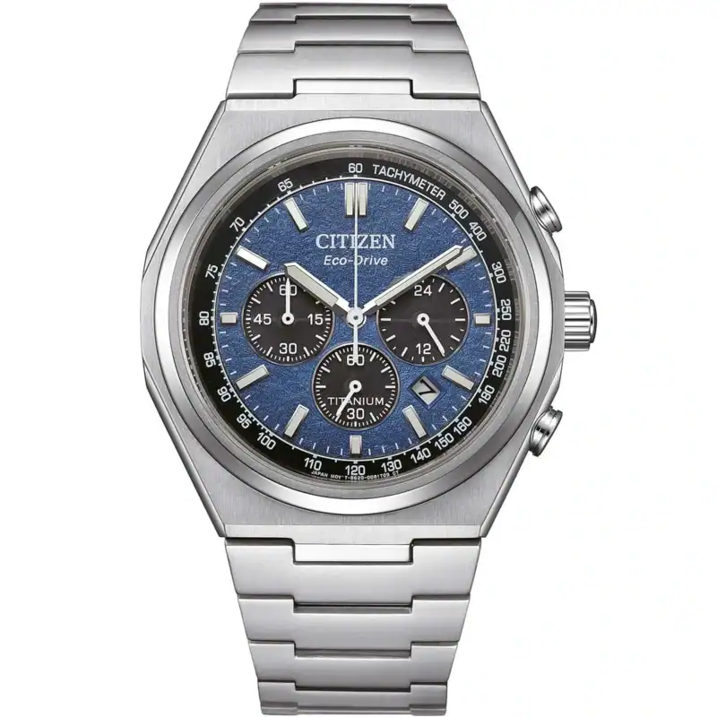 Reloj Citizen CA4610-85L Mens Watch Eco-Drive Super Titanium Chronograph 43mm 10ATM