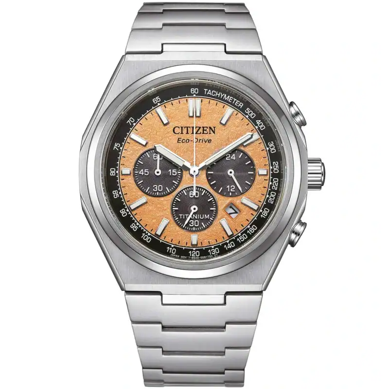 Reloj Citizen CA4610-85Z Mens Watch Eco-Drive Super Titanium Chronograph 43mm 10ATM
