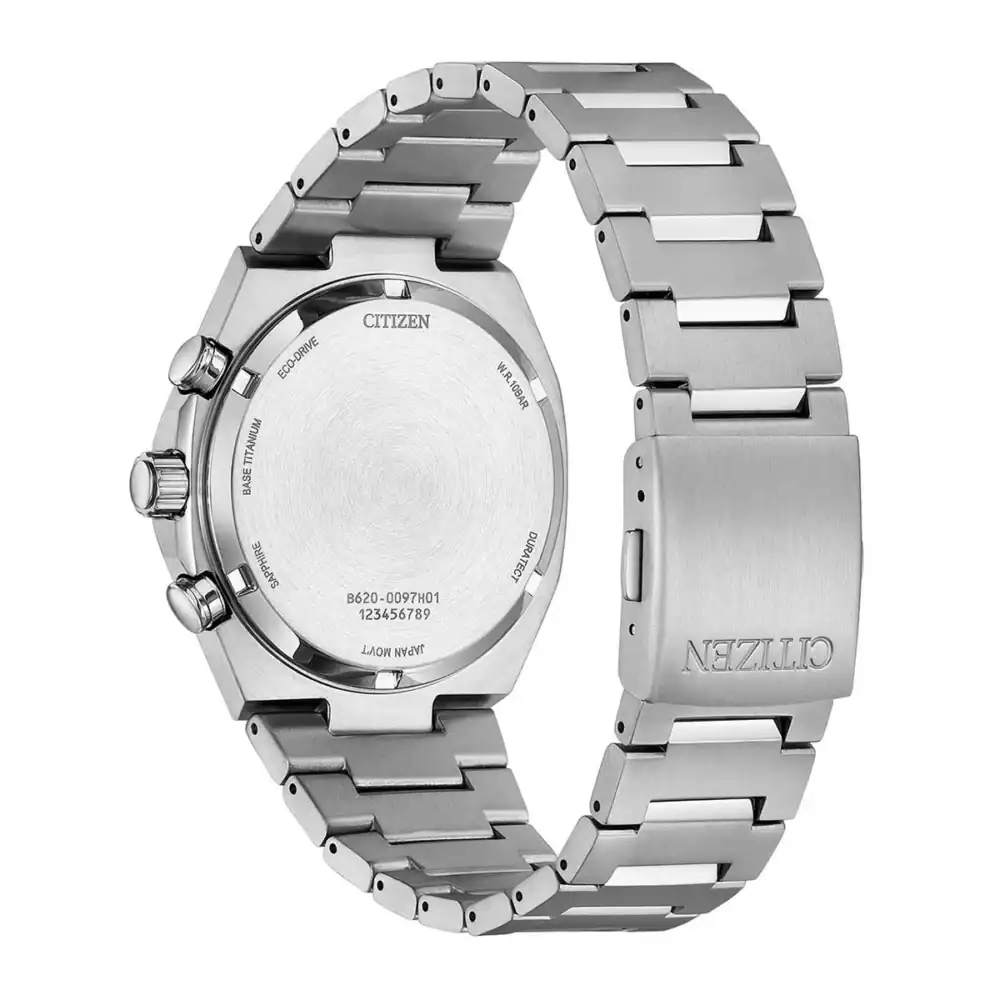 Reloj Citizen CA4610-85Z Mens Watch Eco-Drive Super Titanium Chronograph 43mm 10ATM