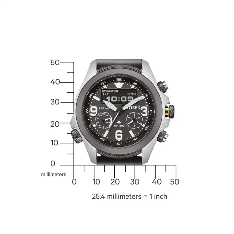 Reloj Citizen JV1007-07E Mens Watch Promaster 35th Anniversary Eco-Drive Combination 44mm 20ATM