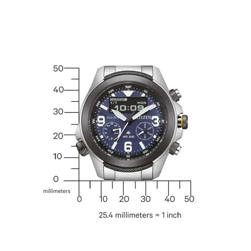 Reloj Citizen JV1006-51L Mens Watch Promaster 35th Anniversary Eco-Drive Combination 44mm 20ATM