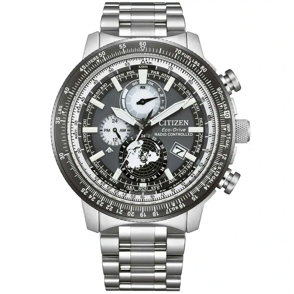 thearwatches-reloj-citizen-mid-42193 Reloj Citizen BY3006-53H Mens Watch Promaster Sky Geo Trecker Eco-Drive 46mm 20ATM