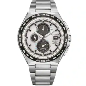 Reloj Citizen AT8238-84A Mens Watch Eco-Drive Super-Titanium radio controlled Chronograph 44mm 10ATM