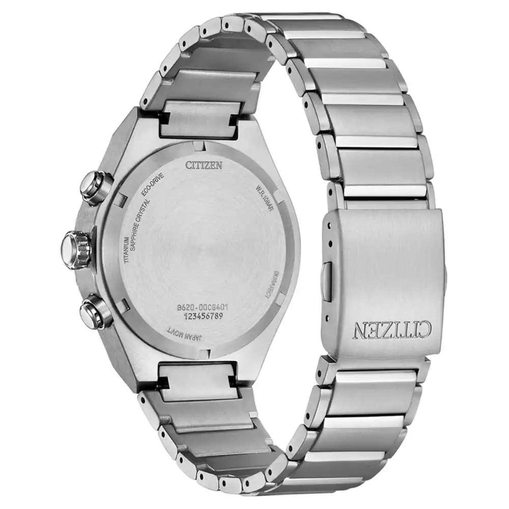 Reloj Citizen CA4690-51A Mens Watch Super-Titanium Zenshin Eco-Drive Chrono 41mm 10ATM