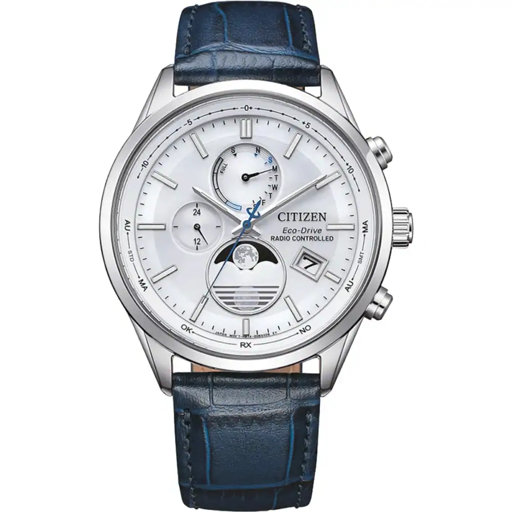 thearwatches-reloj-citizen-mid-45806 Reloj Citizen BY1030-09A Mens Watch Eco-Drive 4-Zonen radio-controlled watch Moon Phase 42mm 10ATM