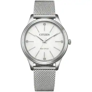 thearwatches-reloj-citizen-mid-46859 Reloj Citizen EM1220-82A Ladies Watch Eco-Drive Elegance 34mm 5ATM