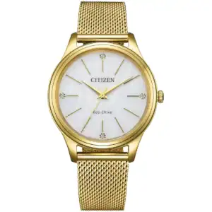thearwatches-reloj-citizen-mid-46860 Reloj Citizen EM1222-87A Ladies Watch Eco-Drive Elegance 34mm 5ATM