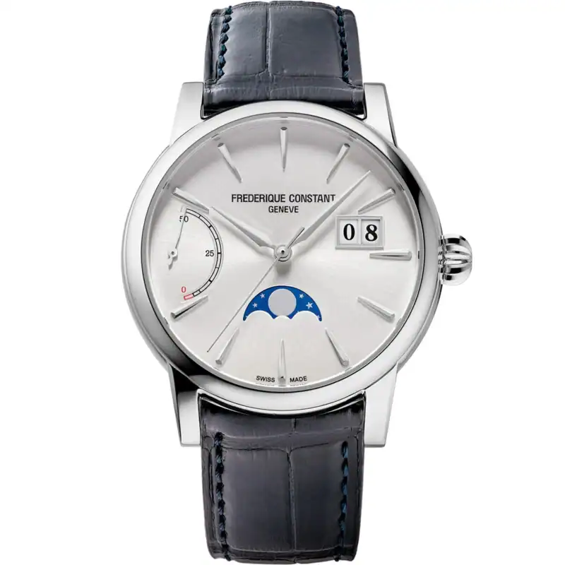 Reloj Frederique Constant Classic Power Reserve Big Date Auto Moon Phase 40mm 5ATM FC-735N3H6