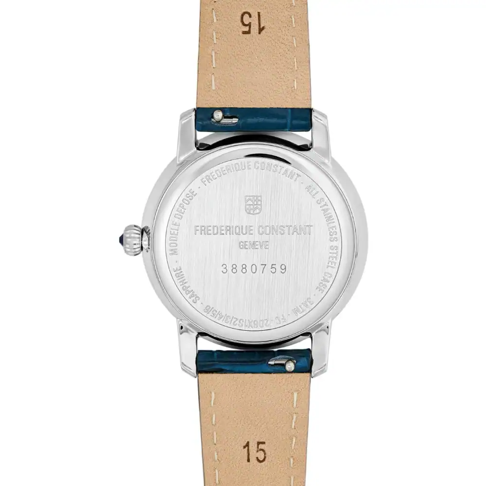 Reloj Frederique Constant Classics Slimline Moon Phase 30mm 3ATM FC-206MPND1S6