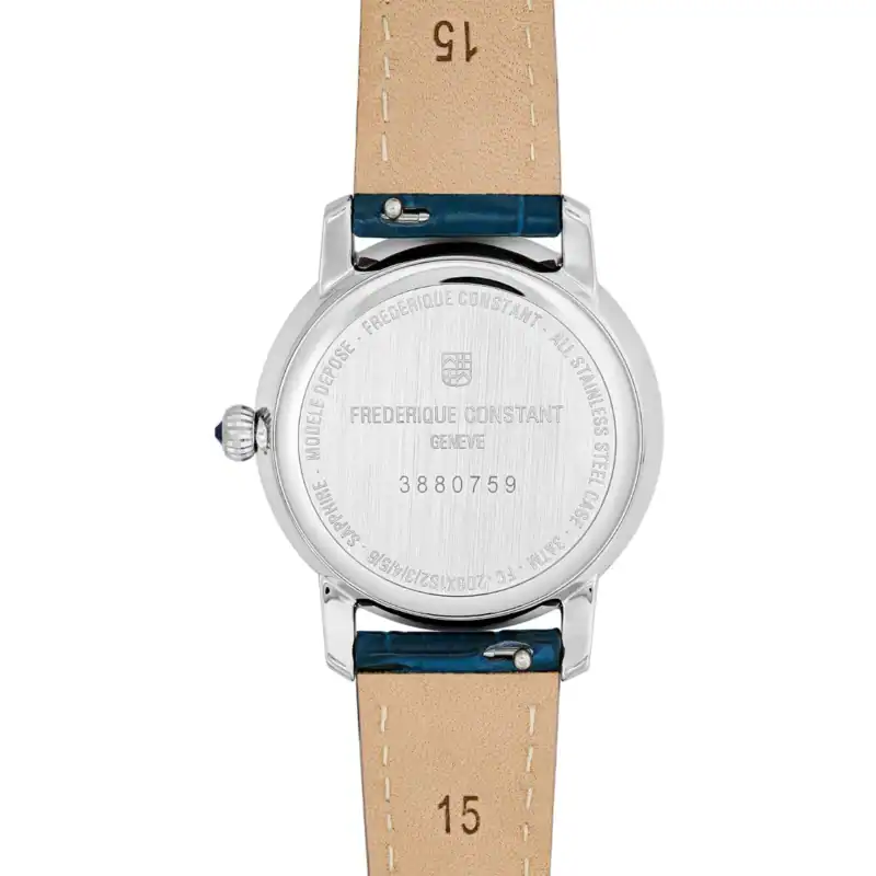 Reloj Frederique Constant Classics Slimline Moon Phase 30mm 3ATM FC-206MPND1S6