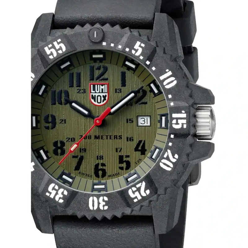 Reloj Luminox Carbon Seal 3800 Serie XS.3813.L 46mm