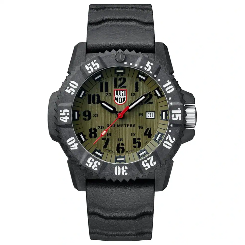 Reloj Luminox Carbon Seal 3800 Serie XS.3813.L 46mm