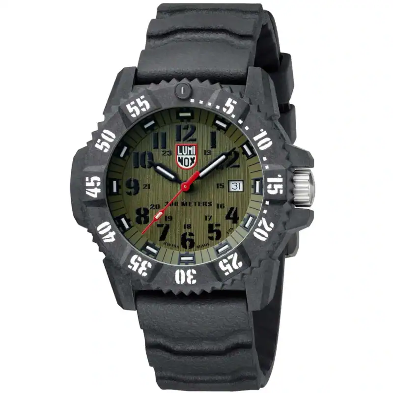 Reloj Luminox Carbon Seal 3800 Serie XS.3813.L 46mm