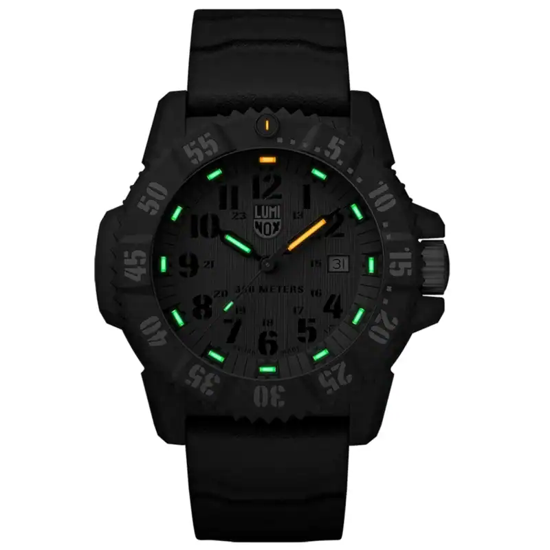 Reloj Luminox Carbon Seal 3800 Serie XS.3813.L 46mm