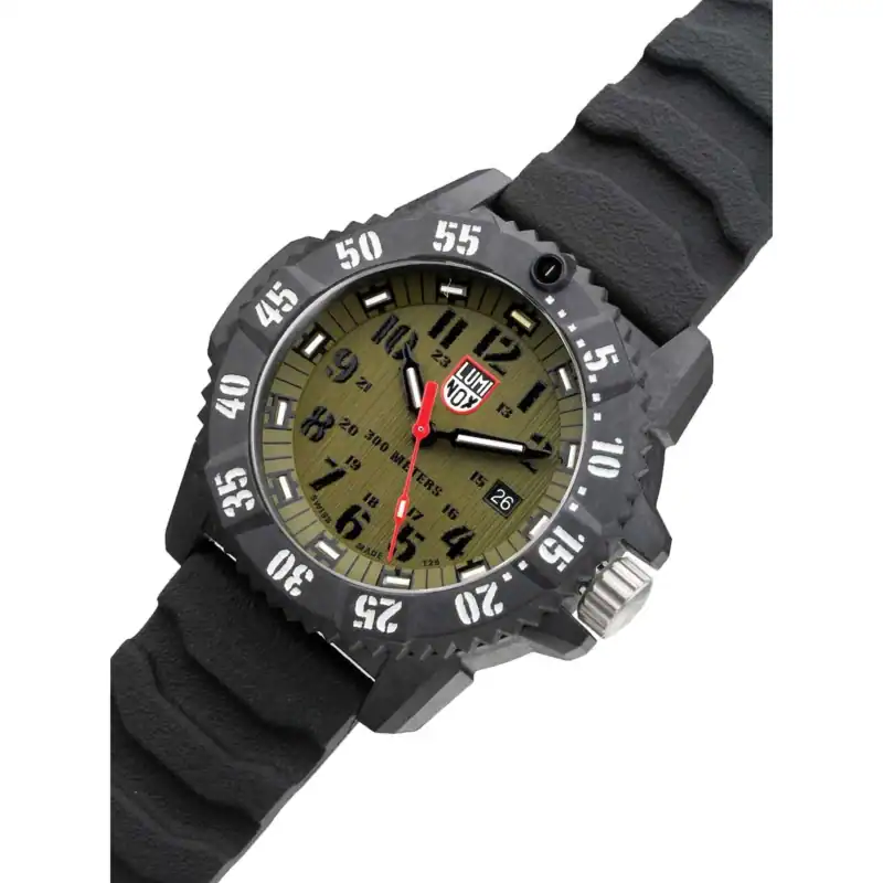 Reloj Luminox Carbon Seal 3800 Serie XS.3813.L 46mm