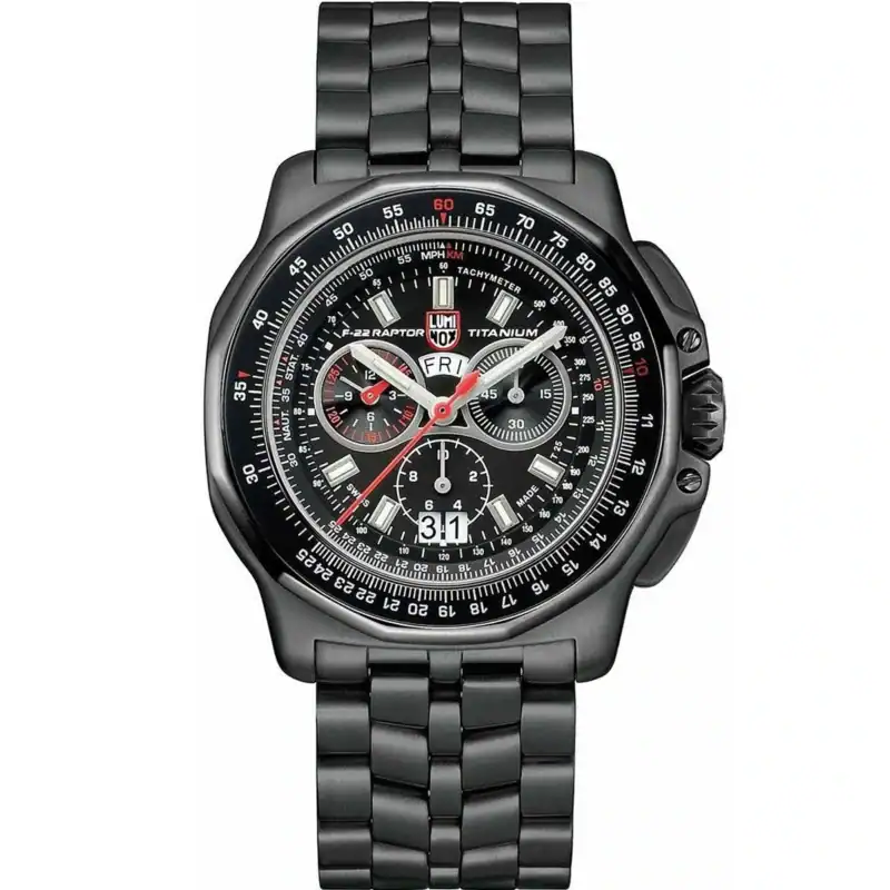 Reloj Luminox F-22 Raptor Titanium Chronograph XA.9272 44mm