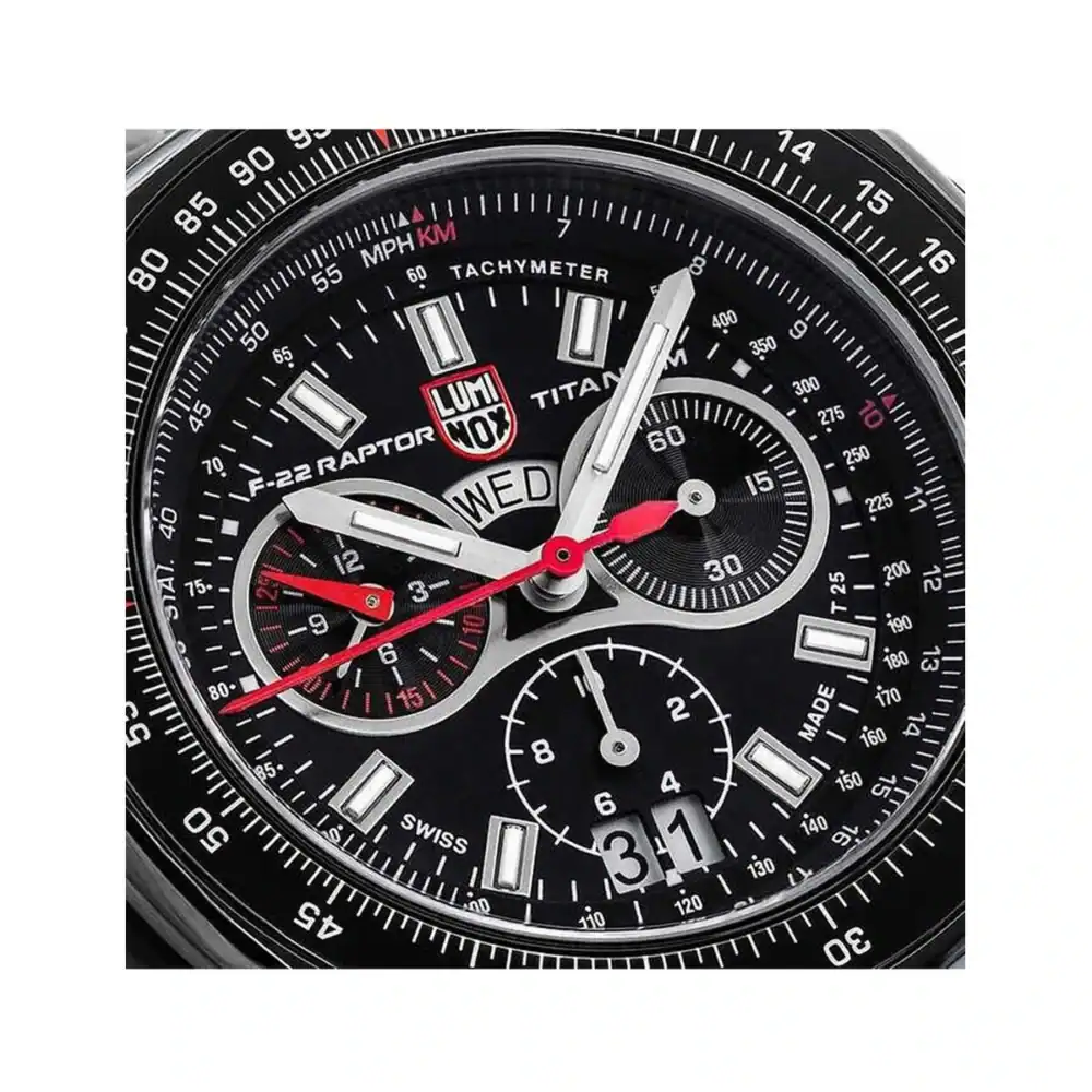 Reloj Luminox F-22 Raptor Titanium Chronograph XA.9272 44mm